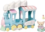 Sylvanian Families Floating Cloud Rainbow Train dollhouse playset 5702 view 2
