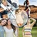 SHAPERX Camellias Women's Strapless Firm Body Control Bodysuits Panty Latex Full Body Shaper Thigh Slimmer Shapewear Beige, SZ7102-Beige-2XL