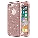 iPhone 8 Plus Case, iPhone 7 Plus Case, Anuck Heavy Duty iPhone 7 Plus Shockproof Protective Case [Sparkly Glitter Texture] Hybrid Armor Defender Cover Case for iPhone 7 Plus / 8 Plus 5.5