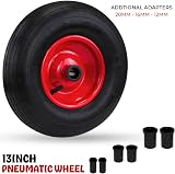 Crystals 14" Wheelbarrow Wheel Tyre 4.00-6 PU Heavy Duty Replacement Tire view 5