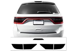 BOGAR TECH DESIGNS Tail Third Brake Light Tint Kit Compatible with Dodge Durango 2014-2020, Dark