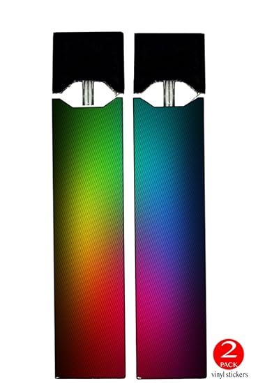 Amazon Com Juul Vape 2 Pack Vinyl Decal Stickers Multi