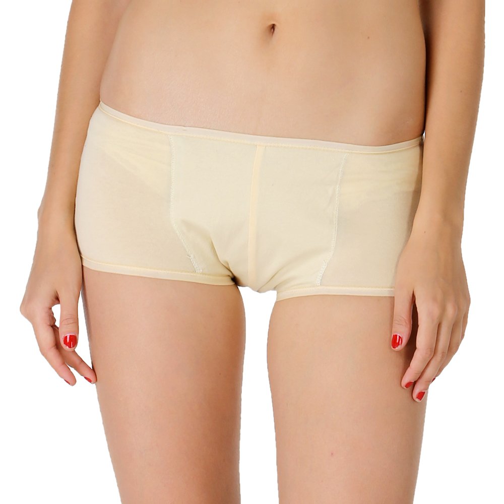Buy Adira Women S Cotton Boyshorts Period Panty Pack Of 1 At Amazon In