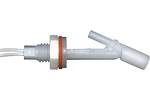 Madison M8790 Liquid Level Sensor, Side Mount Float Switch, Polypropylene, 5/8" Bulkhead with Silicone Gasket