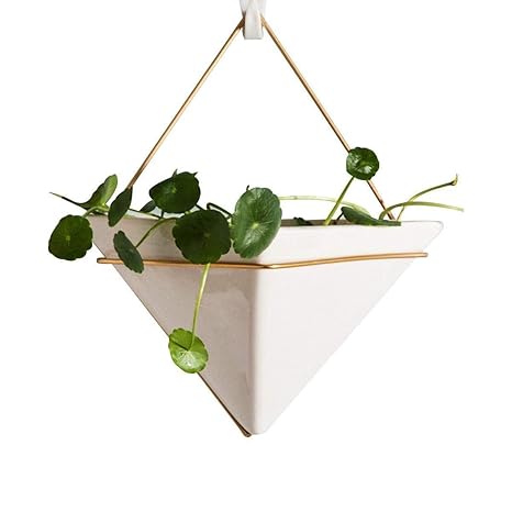 Amazon Com Hanging Baskets Hanging Planter Geometric Wall