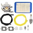 MOTOKU Carburetor Air Filter Fuel Line Spark Plug Carb for Echo PB-403H PB-403T PB-413H PB-413T PB-460LN PB-461LN Backpack Leaf Blower PB-610 PB-620 PB-620H PB-620ST PB413 PB-400