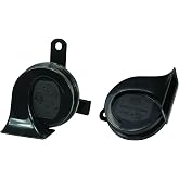 HELLA 012010901 Black 12V BX Trumpet Horn Kit (Toyota)