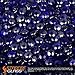 Golden Flame 10-Pound Fire Glass Fire-Drops 1/2-Inch Cobalt Blue Reflective