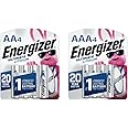 Energizer Ultimate Lithium Battery AA and AAA Variety Pack, 4 Double A and 4 Triple A Batteries (8 Count)