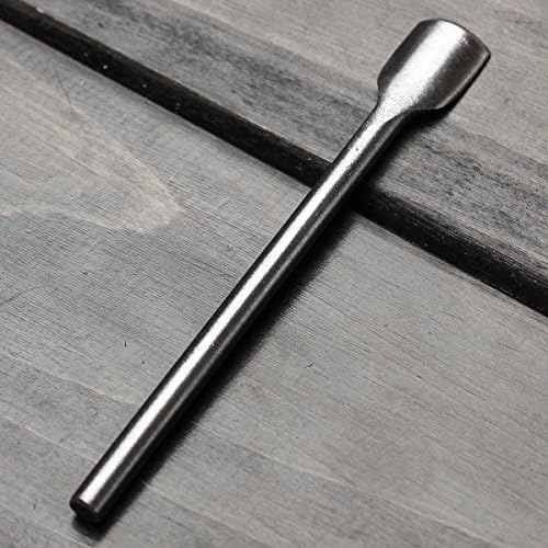 Leather Craft Punching Equipment Half-Round Cutter Belt Strap End Punching Tools DIY Leather Punch Kit Leather Tools Treatments Steel 1 Pcs (10mm)