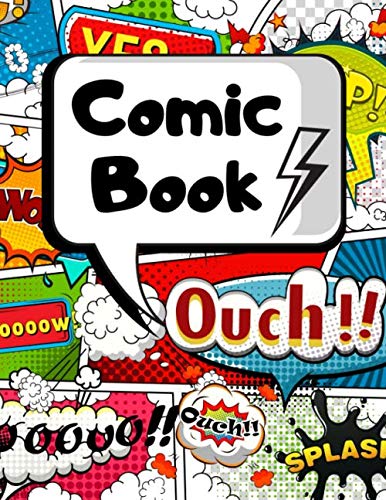 Blank Comic Book: Create Your Own Comics | Blank Comic Templates | 105 ...