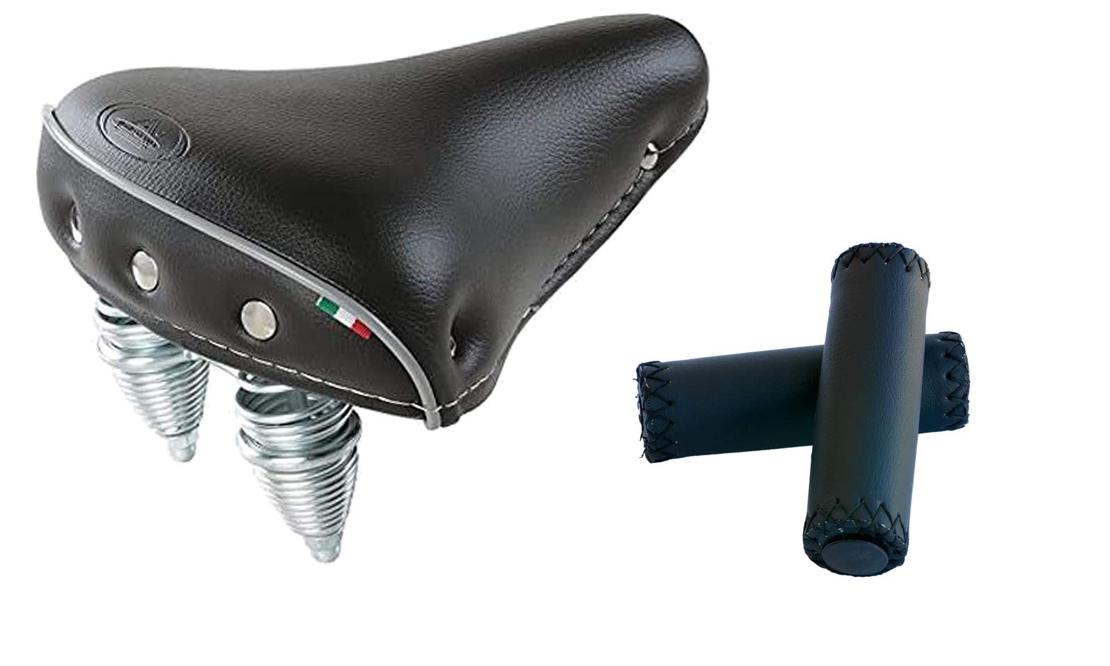 Montegrappa Cruiser Vintage SM 110 Iris Saddle + Pair of Montegrappa Grips