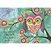 Lang Happy Owl Petite Notecard by Wendy Bentley, 3.5 x 5 Inches, 12 Cards and 13 Envelopes (2080025)