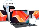 Zunate Triple Portable Monitor 15.4" Full HD 1080P IPS Laptop External Screen view 4