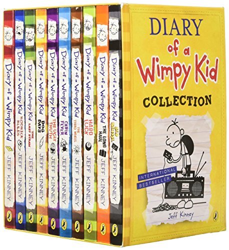 Diary Of A Wimpy Kid Series Collection 12 Books Set By Jeff Kinney Diary Of A Wimpy Kid Rodrick Rules The Last Straw Dog Days The Ugly Truth Cabin Fever The Third Wheel Hard Luck Buy Online In Morocco