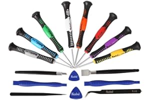 Kaisi 16-Piece Precision Screwdriver Set Repair Tool Kit Compatible Samsung, iPhone, iPad, Computers, Laptops and Other Devices