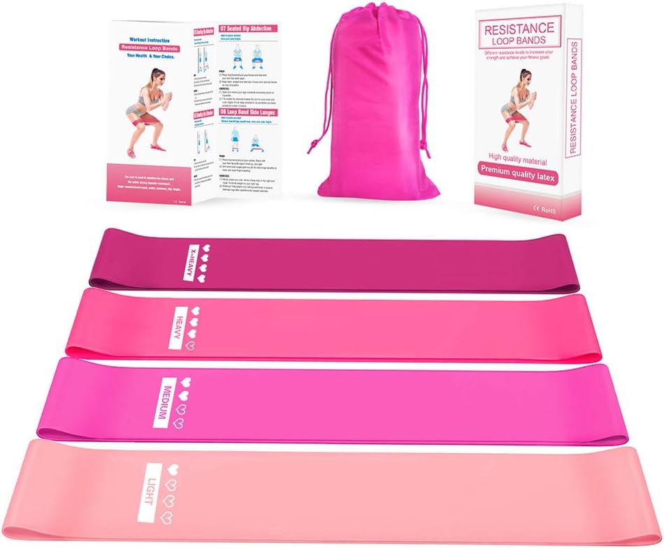 TYewa Resistance Band Fitness Hip Leg Training Physical Exercise Yoga Pilates Resistance Band Belt