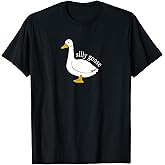 Funny Silly Goose Meme Cute Goose Aesthetic Trendy Clothing T-Shirt
