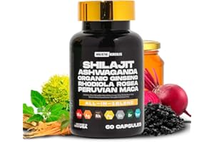 Holistic Hercules Rhino Horn - Vitality Boost - 8 in 1 Potent Shilajit Blend