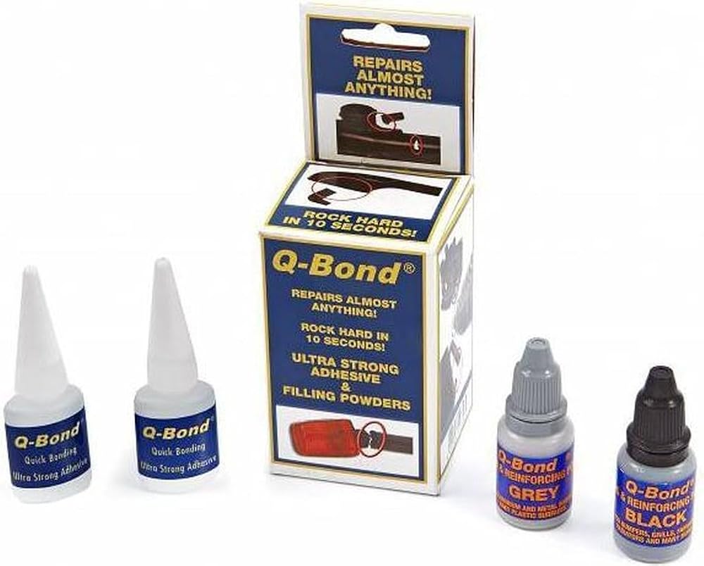 Q-Bond QB2 Ultra Strong Adhesive Repair Kit Beige Gray