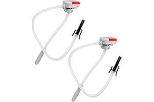 TERA PUMP 2PK - 4th Gen - Fuel Transfer Pump / No More Gas Can Lifting, Fits numerous Gas Cans (Advanced Auto-Stop Sensor and