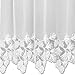 Heritage Lace Woodland 60-Inch Wide by 30-Inch Drop Tier, Ecru