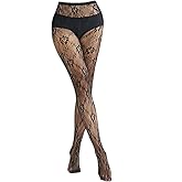 PPX Snake Fishnet Tights, Spider Fishnets, Moon Tights, Fish Net Stockings for Women Sexy