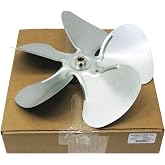 FB99100 Attic Fan Blade Propeller 5 Blade 12" 32 Degree