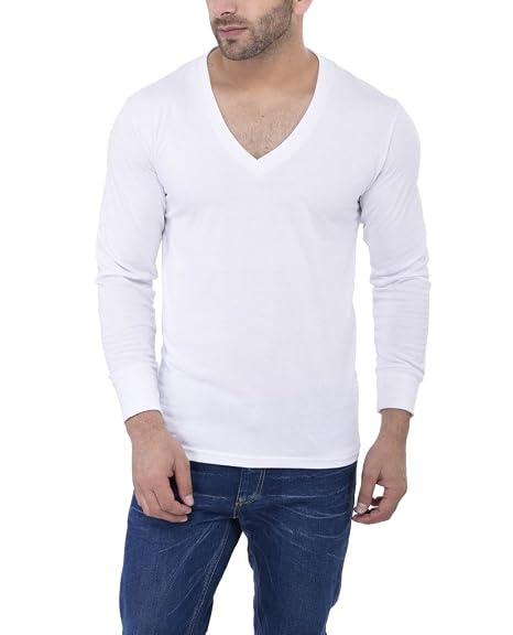 V Neck T Shirt Full Sleeve Best Sale 