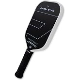 Paddletek Bantam TKO-CX 14.3mm Pickleball Paddles with Polymer Honeycomb Core - Unidirectional Carbon Fiber &ndash; Torsional Weighting &amp; High Tack Performance Grip - USAPA Approved - 5.75 Inch Handle