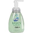 Dial Professional Basics Hypoallergenic Foaming Hand Wash, Honeysuckle, 7.5 Oz Pump, 8/Carton