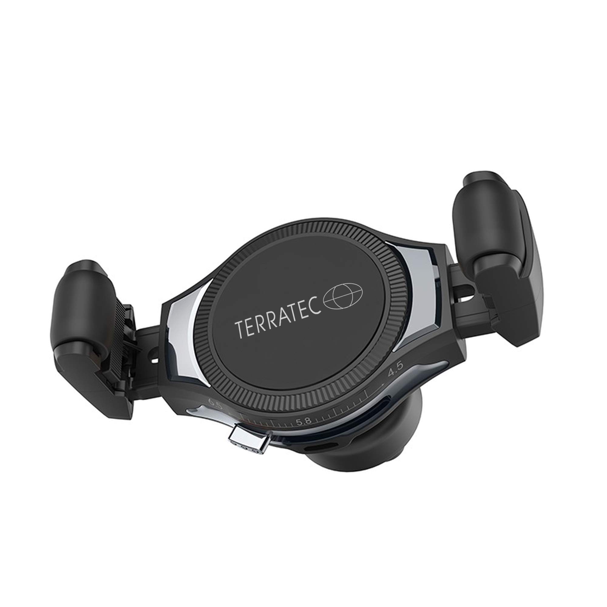 Terratec ChargeAir Car Auto Black – Mobile Phone Chargers (Auto, Cigarette Lighter, Black) – 2 USB 2.0 Ports, Fast Charging, Black