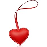 LAEKOU Heart Bag Charms Keychain for Women, Cute Key Chain Charm Accessories for Girls Tote Purse Backpack Handbags