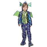 EraSpooky Kids Sea Dragon Costume Boys Dragon Wings and Tail Set for Halloween Dress Up