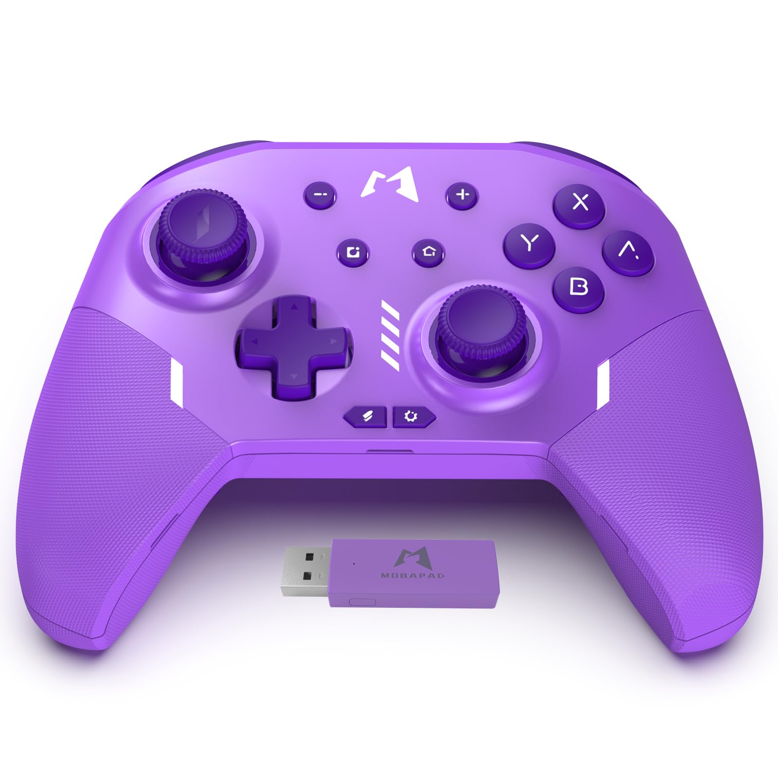 Photo 1 of MOBAPAD Wireless Pro Controller with Hall Effect Sensing Joystick, Compatible with Switch,Windows and Steam Deck,Turbo,Gyro Axis,Dual Shock and Motion Control, Easy and Long Game, ALPS Joysticks,NFC