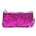 Fashion Angels Style.Lab Magic Mini Sequin Pouch-Neon Pink/Silver