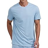 Merino-Coolmax Hybrid-Tech Baselayer T-Shirt - Delivers Quick-Dry Comfort, Odor Resistance & Durability