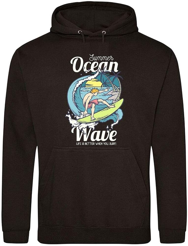 Beach Surfing Sweatshirt Hoodie Amazon.es Ropa y accesorios