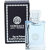 VERSACE POUR HOMME by Versace 0.17 oz Eau De Toilette MINI SPLASH NEW Box Men