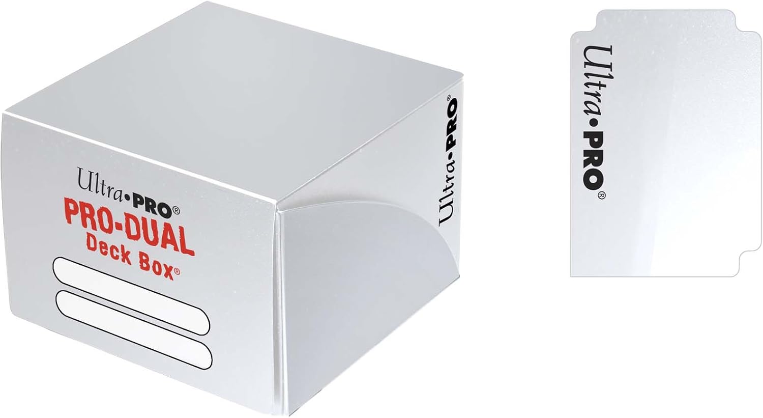 Ultra Pro – Juego de Cartas Deckbox Pro Dual C30 (Blanco): Amazon.es: Juguetes y juegos