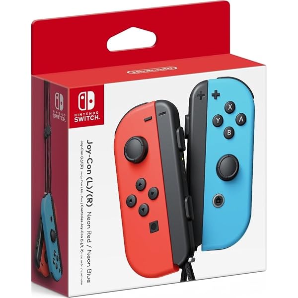 Amazon.com: Nintendo Joy-Con (L/R) - Neon Blue