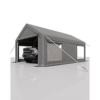 GarveeLife 10x20 ft Portable Garage, Car Port with 20…主图