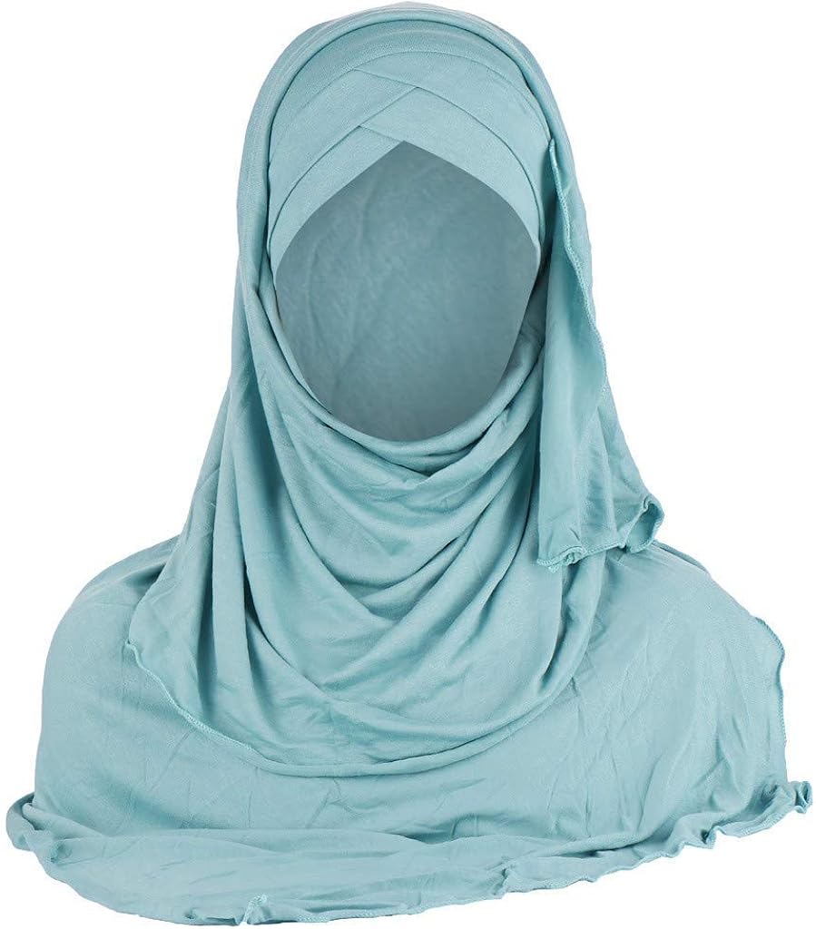 Maodaaimaoyi Muslimische Kopftücher Damen Schal Stola Hijab Kopftuch Für Mode Living Frauen