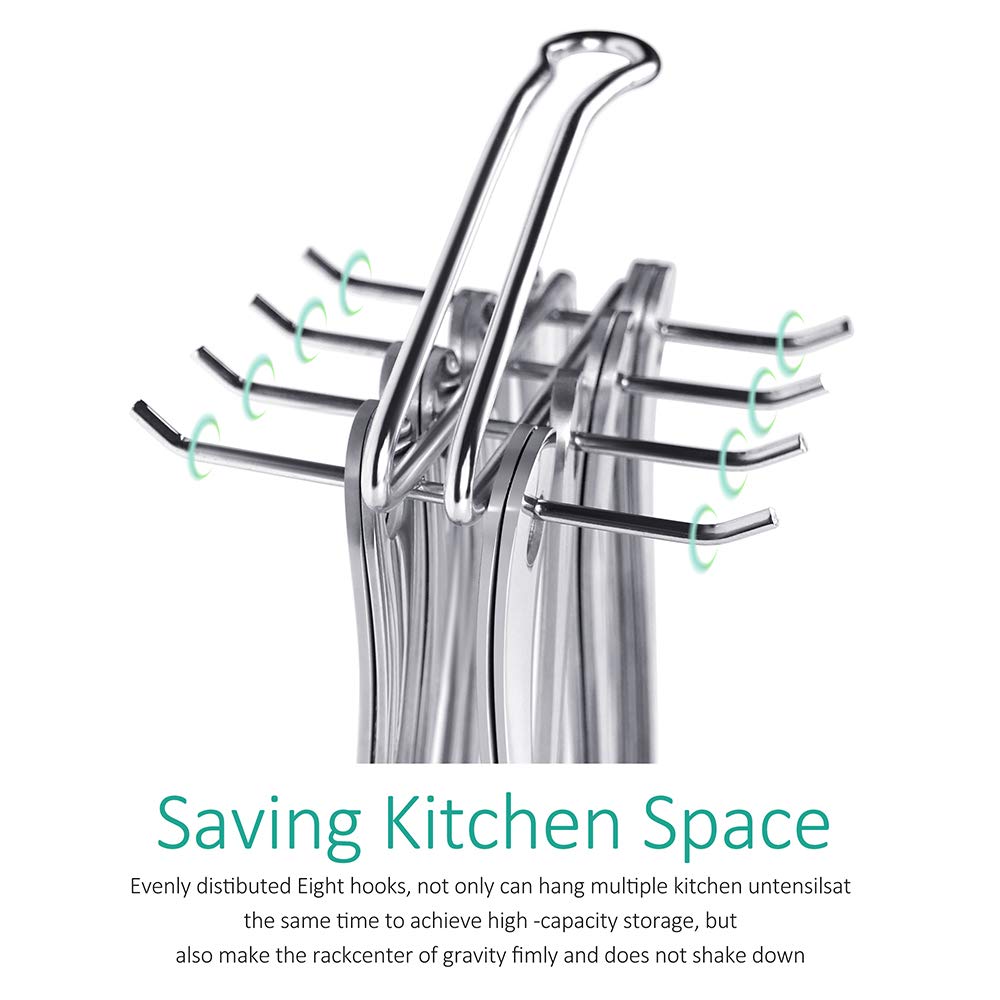 Teivio 20Piece Stainless Steel Flatware Set, Silverware Set with