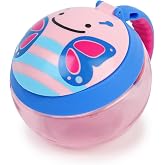 Skip Hop Baby Snack Container, Mealtime Snack Cup, Butterfly