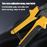 Diyife Belt Hole Puncher Full Set Leather Punch Plier 6 Hole Sizes with Ruler view 5
