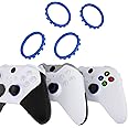 eXtremeRate Replacement Accent Rings for Xbox Elite Series 2 Core | for Elite Series 2 | for Xbox One Elite | for eXtremeRate ASR Version Shell for Xbox Series X/S Controller - Blue