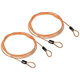 PATIKIL Security Steel Cable 2.5mm x 1.5m/4.92ft