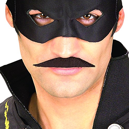 Rubie's Costume Co Men's Zorro Novelty Moustache