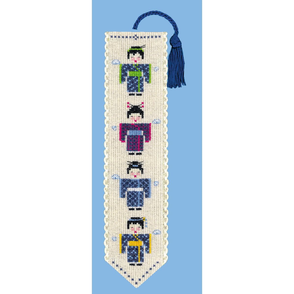 Le Bonheur des Dames Bookmark Cross Stitch Kit